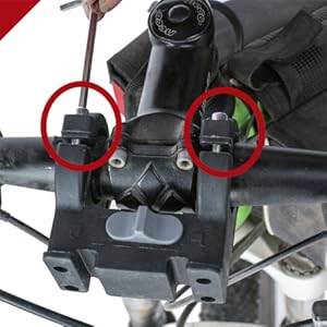 Fix it with four screws.